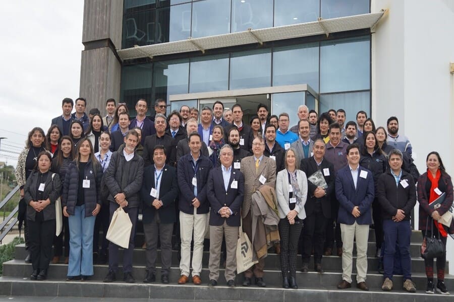 Participantes del encuentro nacional de las Comlog portuarias.