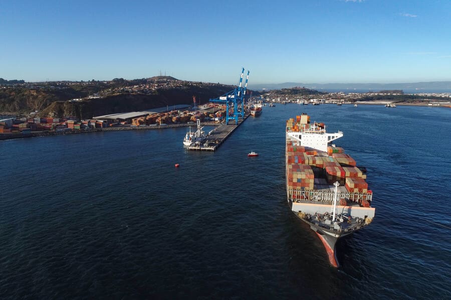 Puertos de Talcahuano.