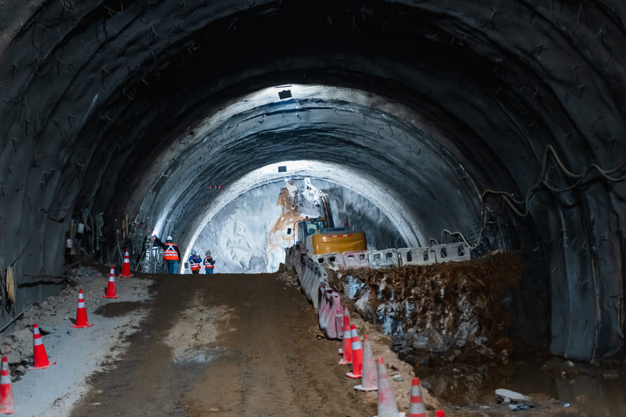 Túnel ferroviario en Cerro Chepe.