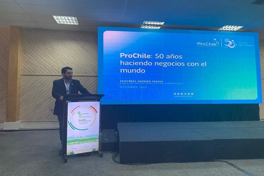 ProChile en la Expocorma 2024.